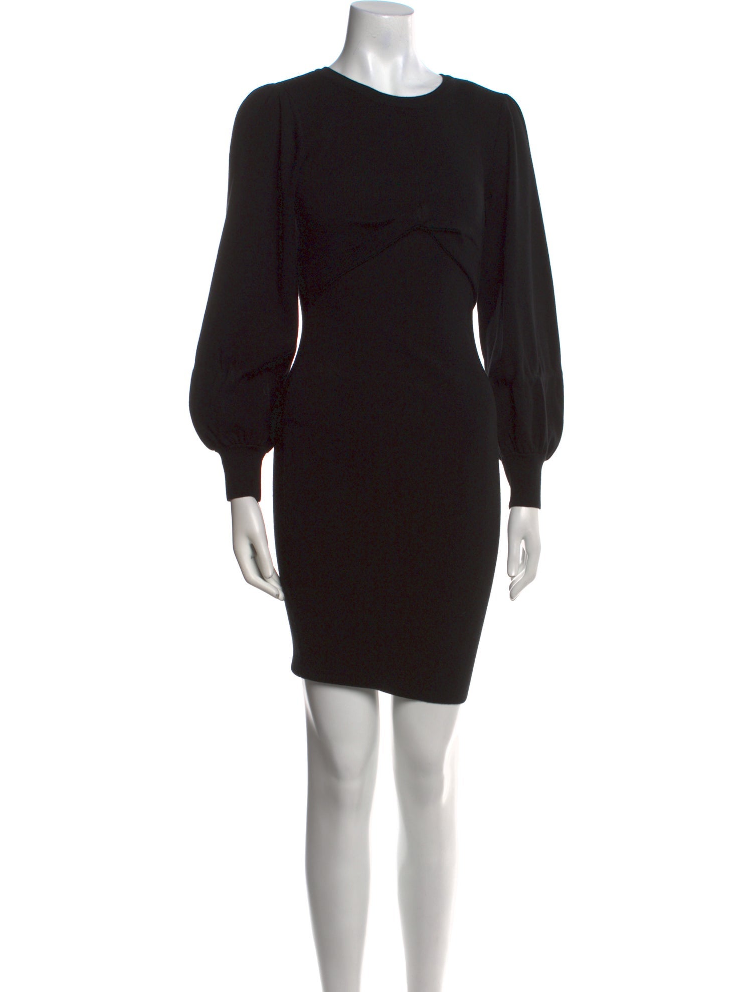 Milly Bateau Neckline Mini Dress