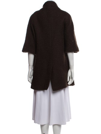 Milly Wool Faux Fur Jacket