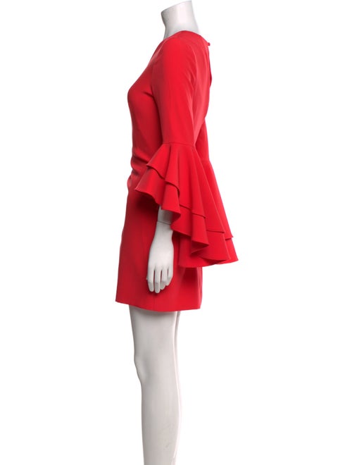 Milly V-Neck Mini Dress