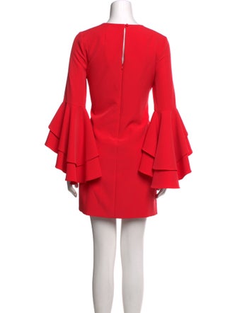 Milly V-Neck Mini Dress