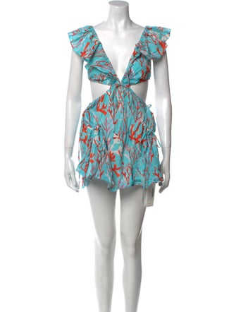 Milly Printed Mini Dress