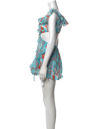 Milly Printed Mini Dress