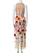 Milly Floral Print Long Dress