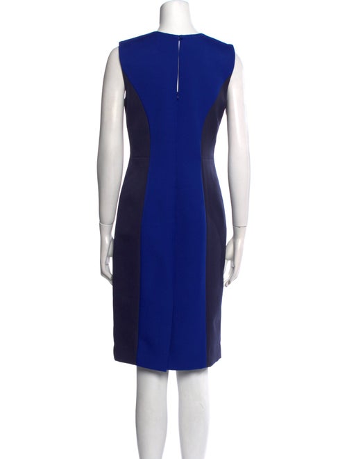 Milly Crew Neck Knee-Length Dress