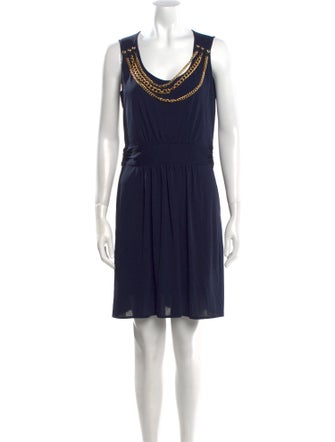 Milly Cowl Neck Mini Dress