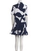 Milly Printed Mini Dress