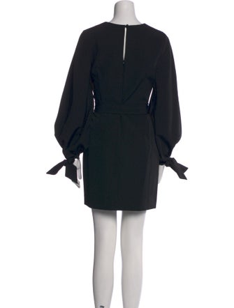 Milly V-Neck Mini Dress