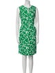 Milly Printed Knee-Length Dress