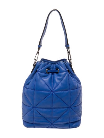 Milly Leather Bucket Bag