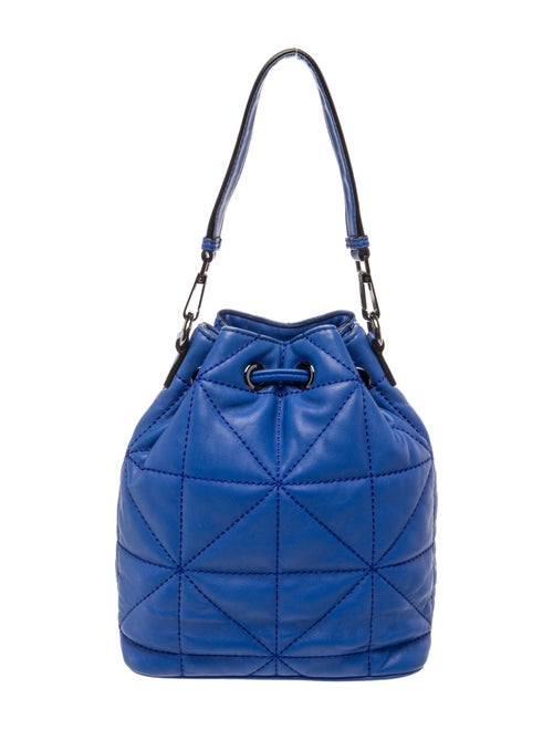 Milly Leather Bucket Bag