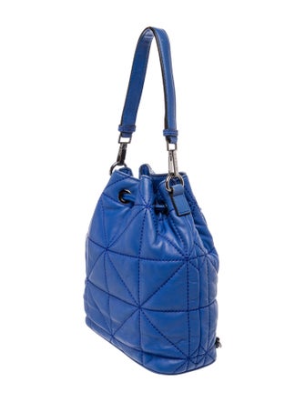 Milly Leather Bucket Bag