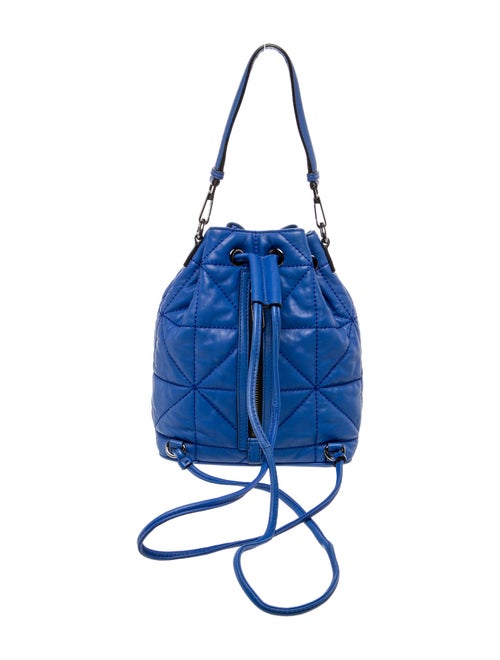 Milly Leather Bucket Bag