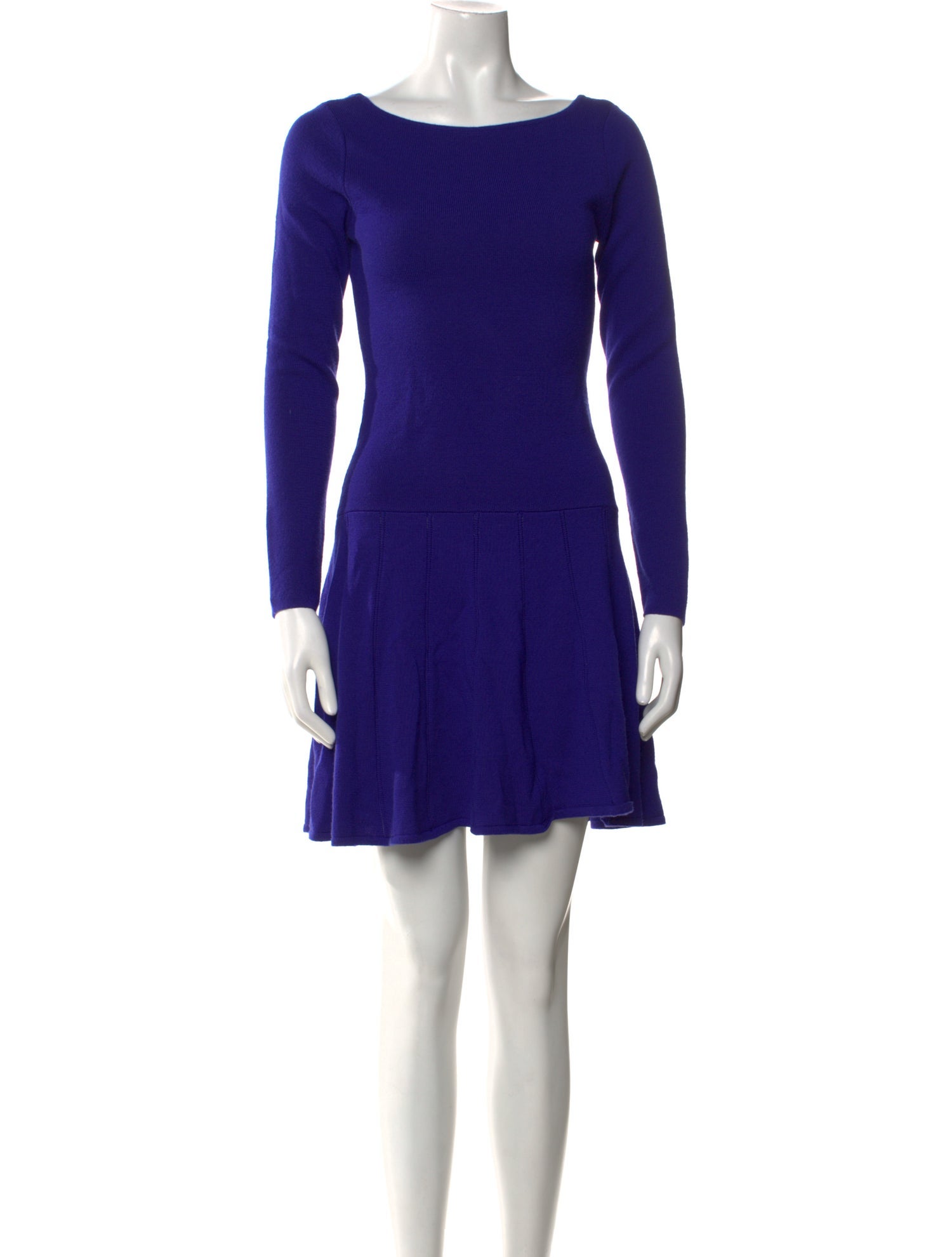Milly Merino Wool Mini Dress
