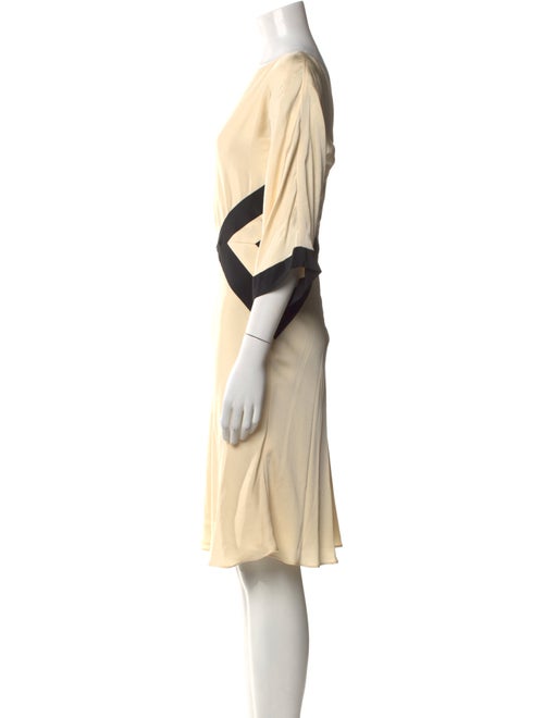 Milly Bateau Neckline Knee-Length Dress