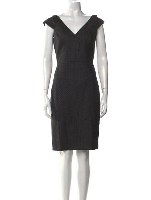 Milly Virgin Wool Knee-Length Dress
