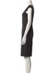 Milly Virgin Wool Knee-Length Dress
