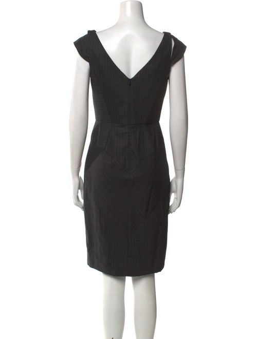 Milly Virgin Wool Knee-Length Dress