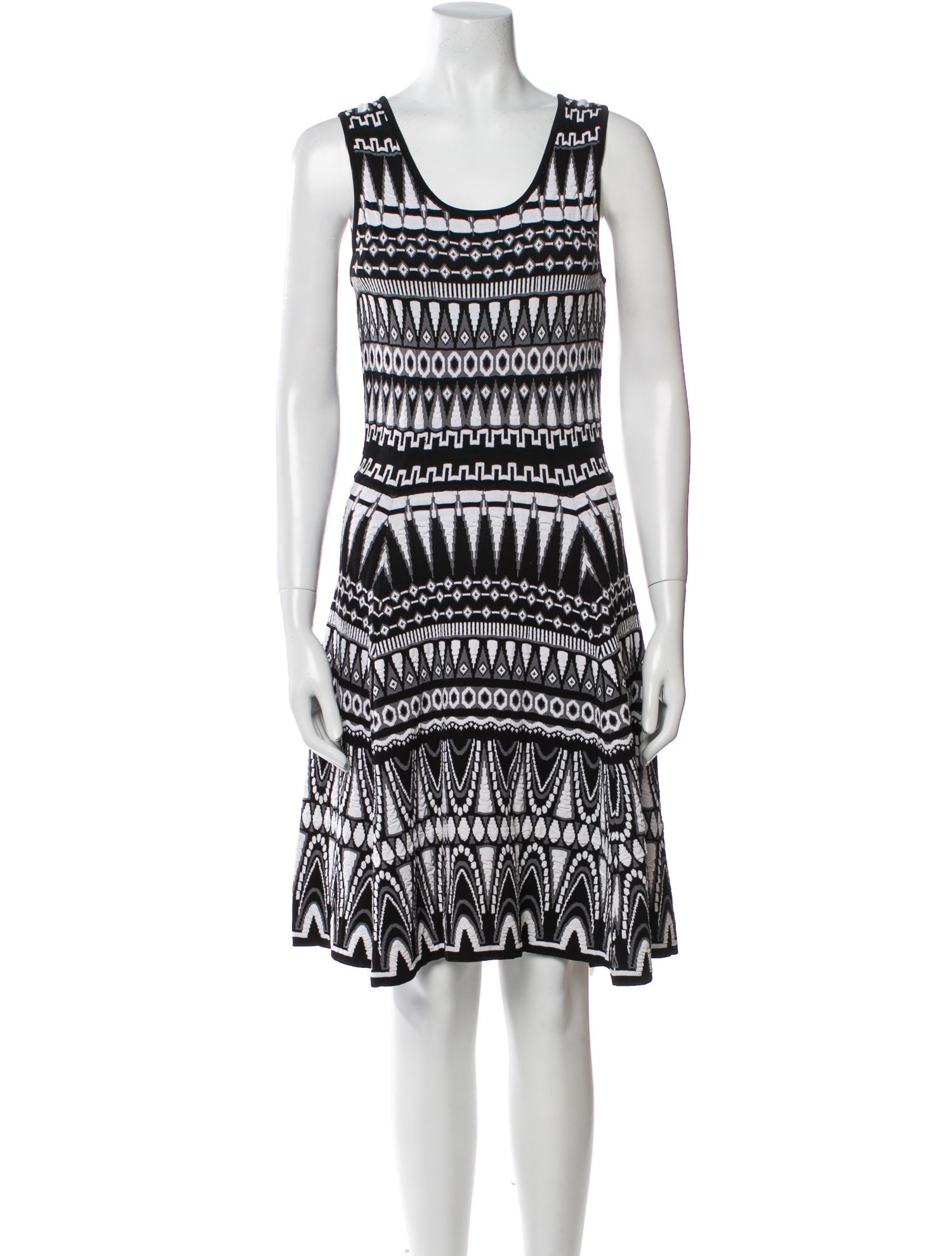 Milly Printed Knee-Length Dress