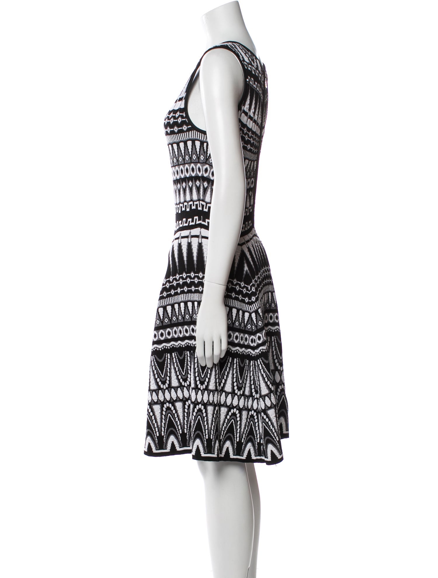 Milly Printed Knee-Length Dress