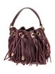 Milly Leather Top Handle Bag