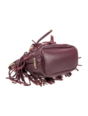 Milly Leather Top Handle Bag