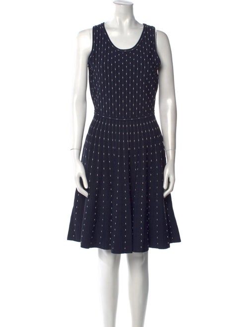 Milly Printed Knee-Length Dress