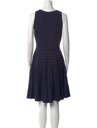 Milly Printed Knee-Length Dress