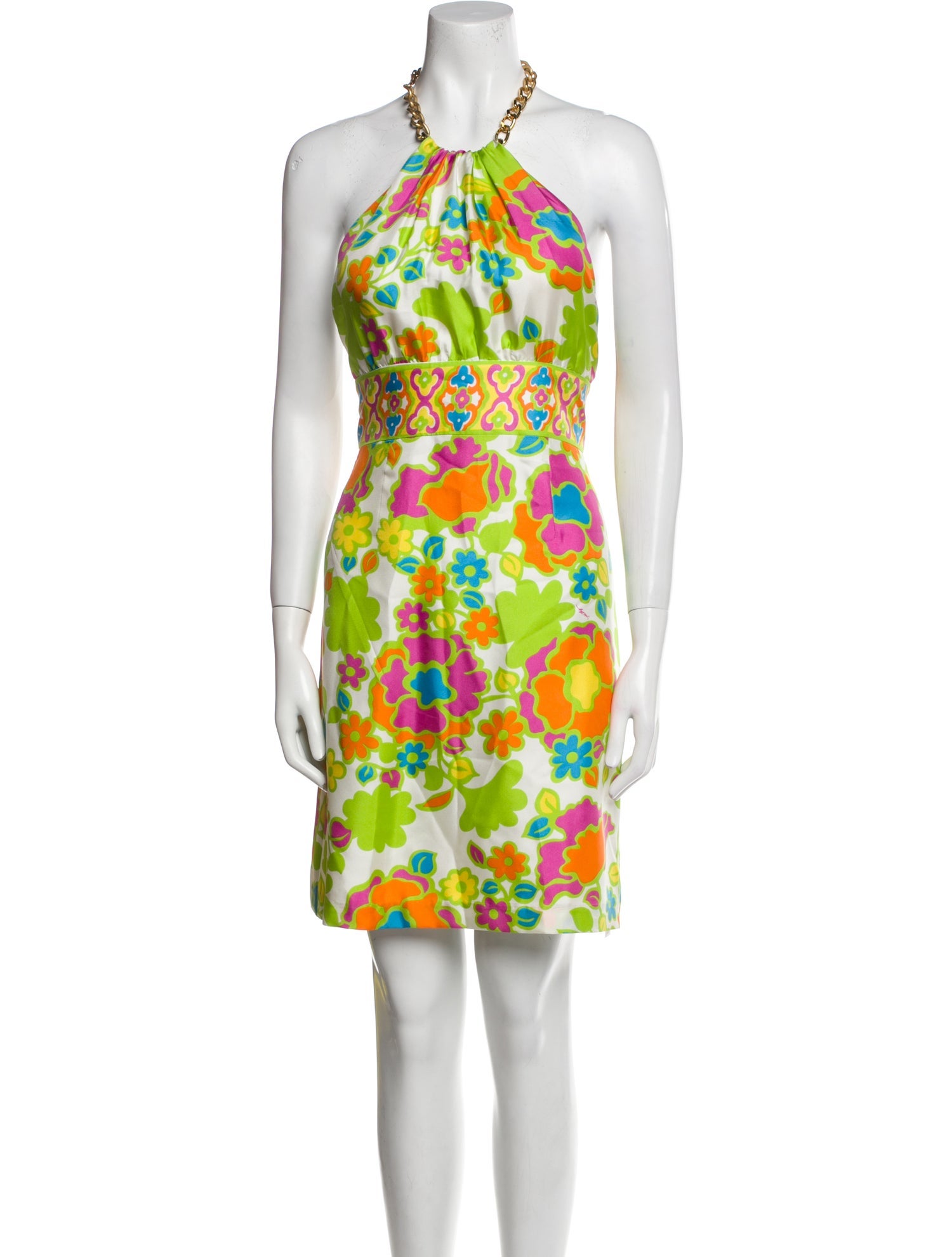 Milly Silk Knee-Length Dress