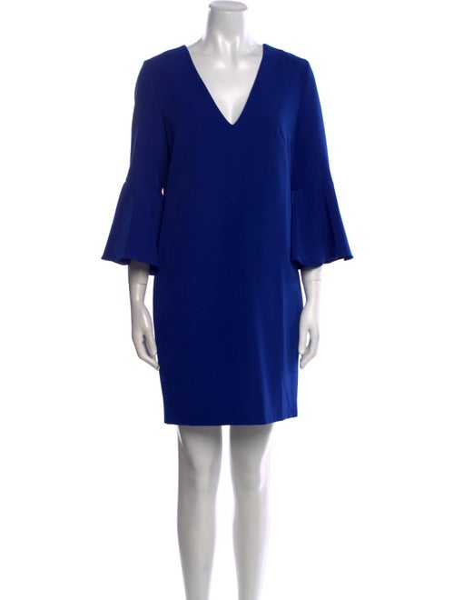 Milly V-Neck Mini Dress