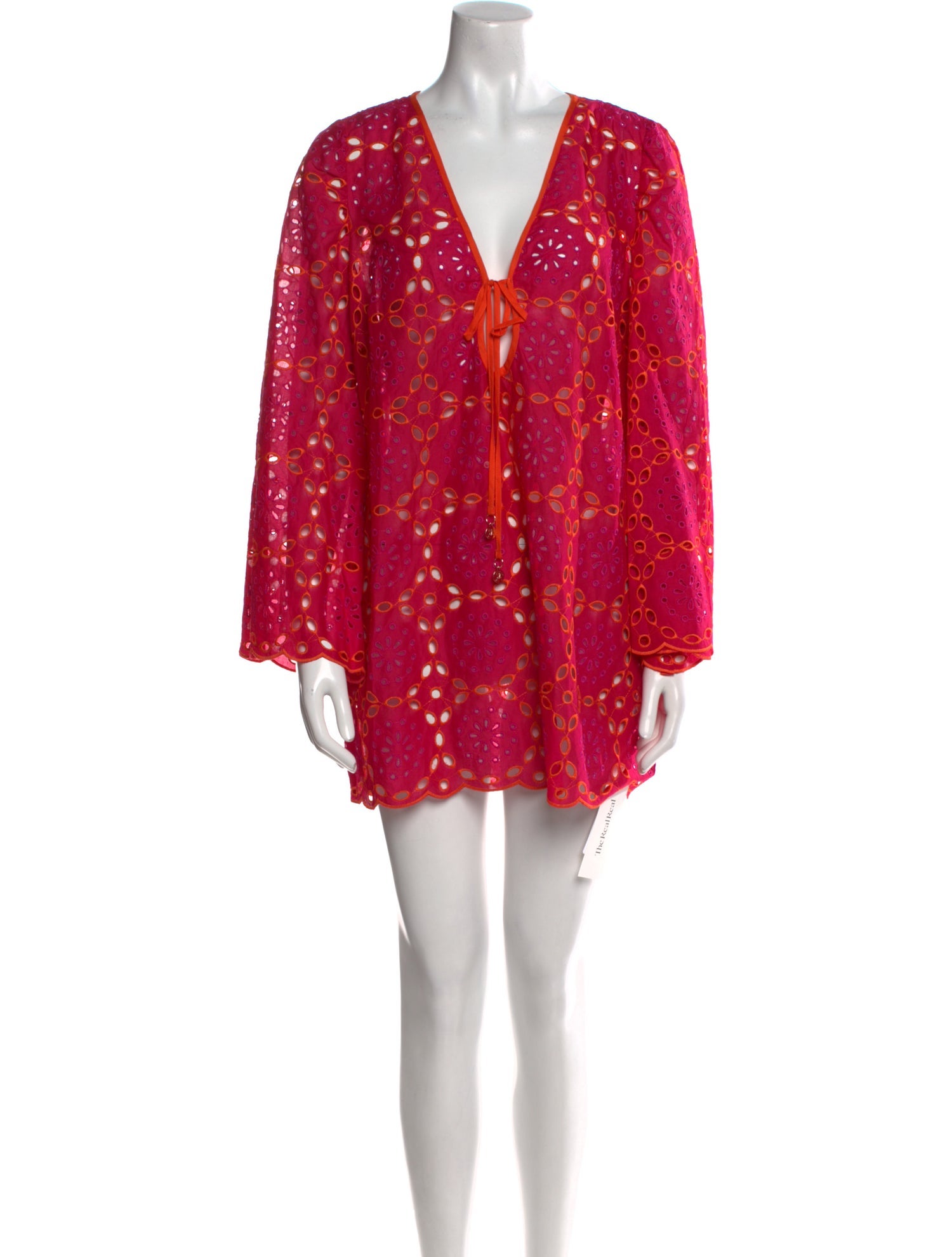 Milly V-Neck Mini Dress w/ Tags