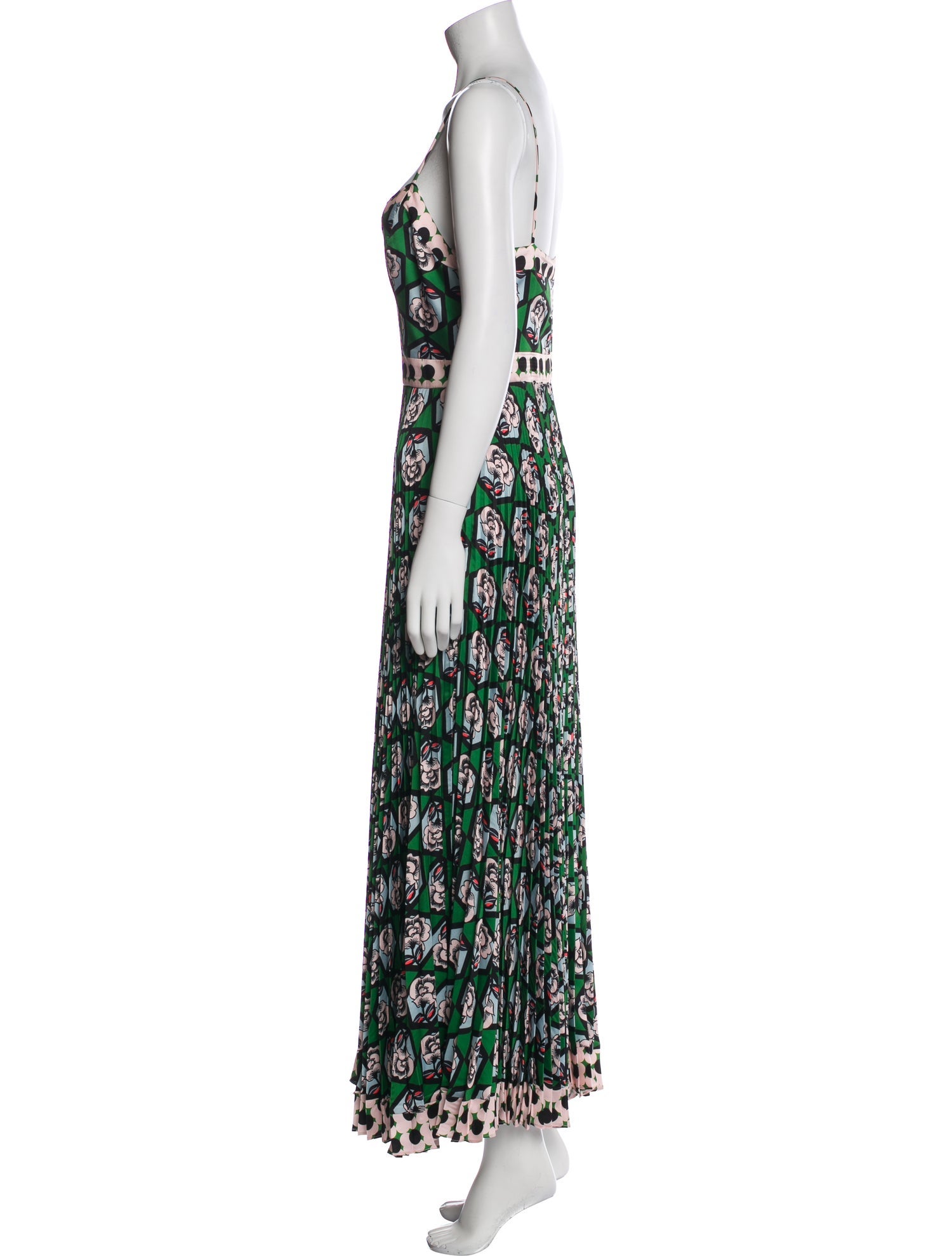 Milly Printed Long Dress w/ Tags