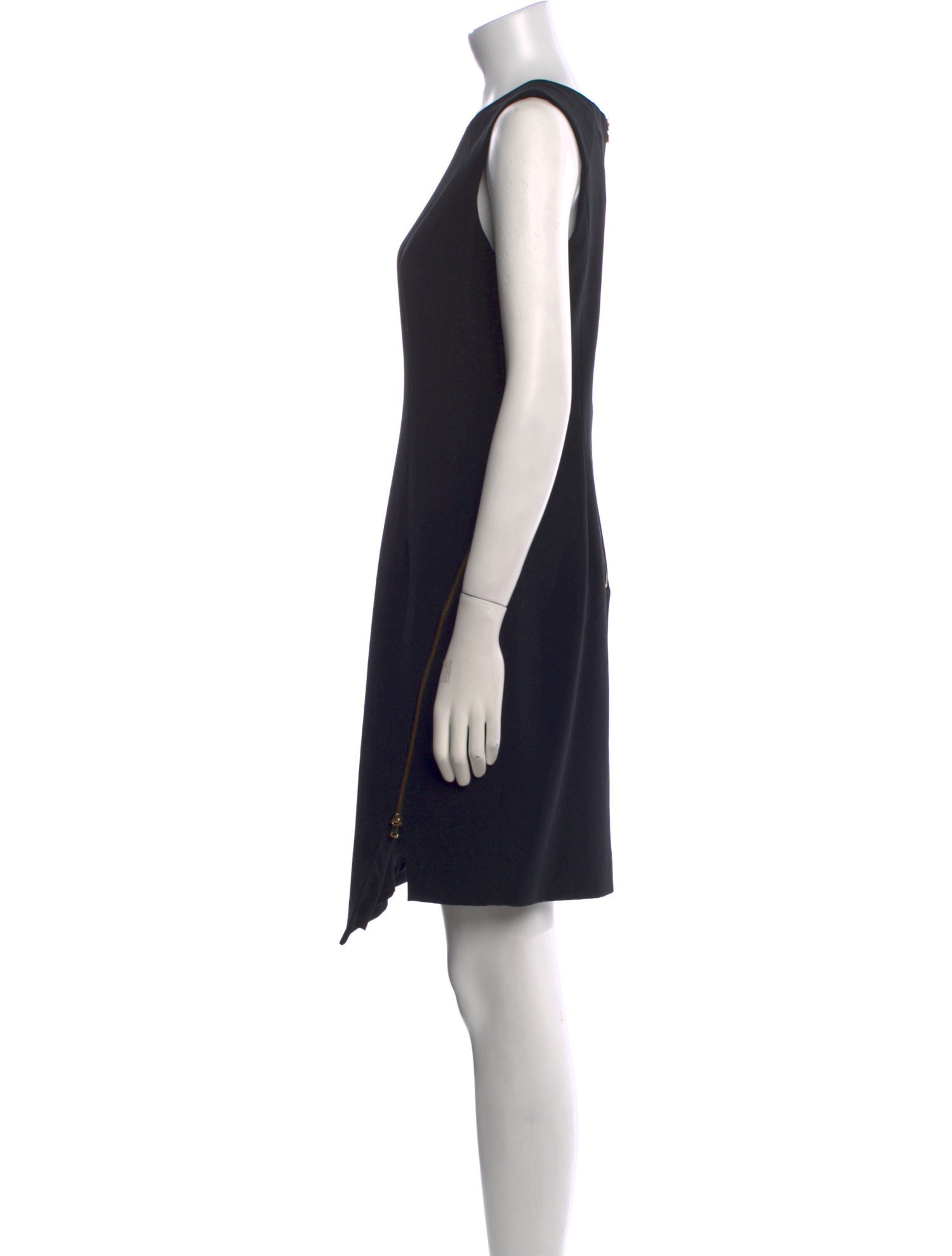 Milly Crew Neck Knee-Length Dress