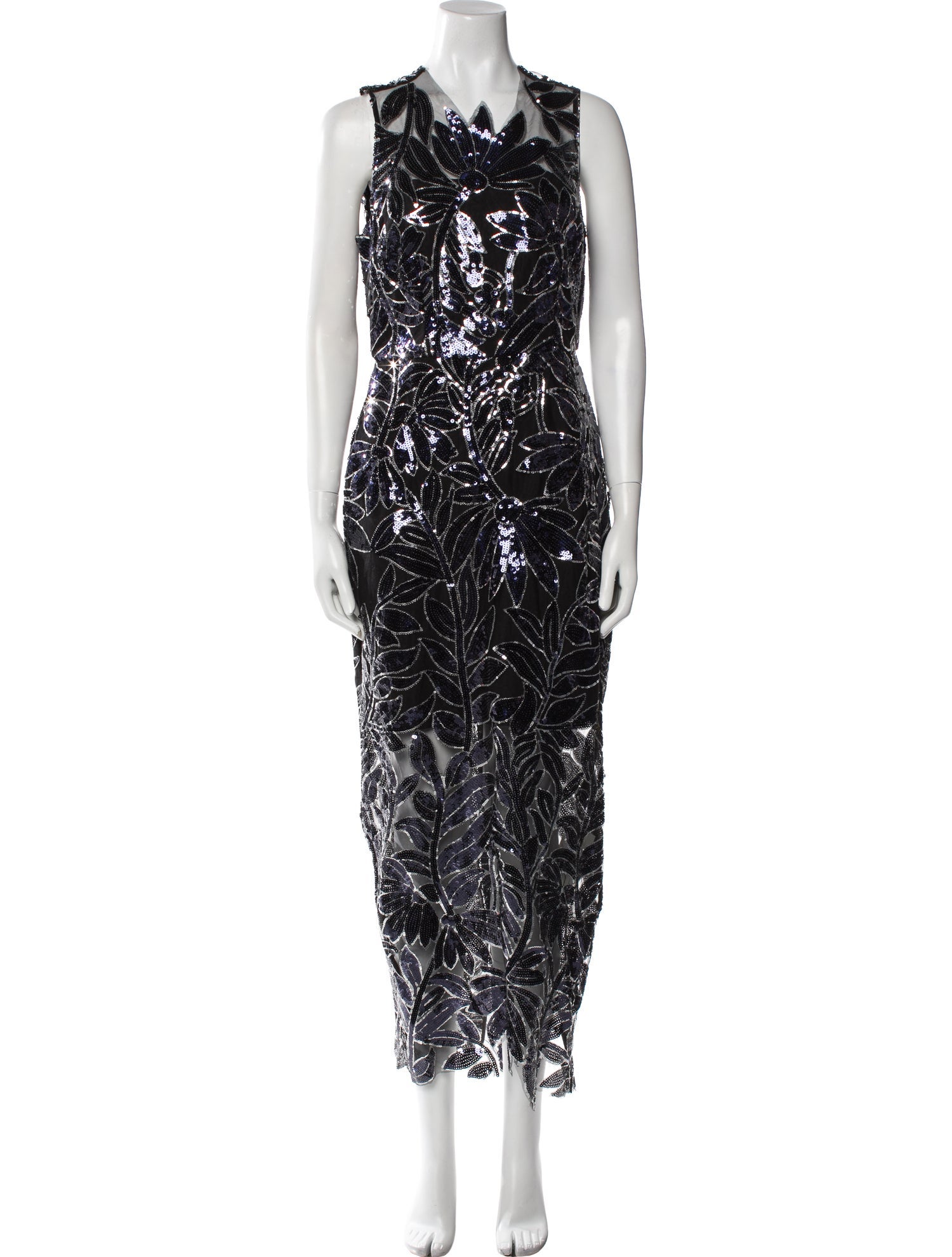 Milly Printed Long Dress