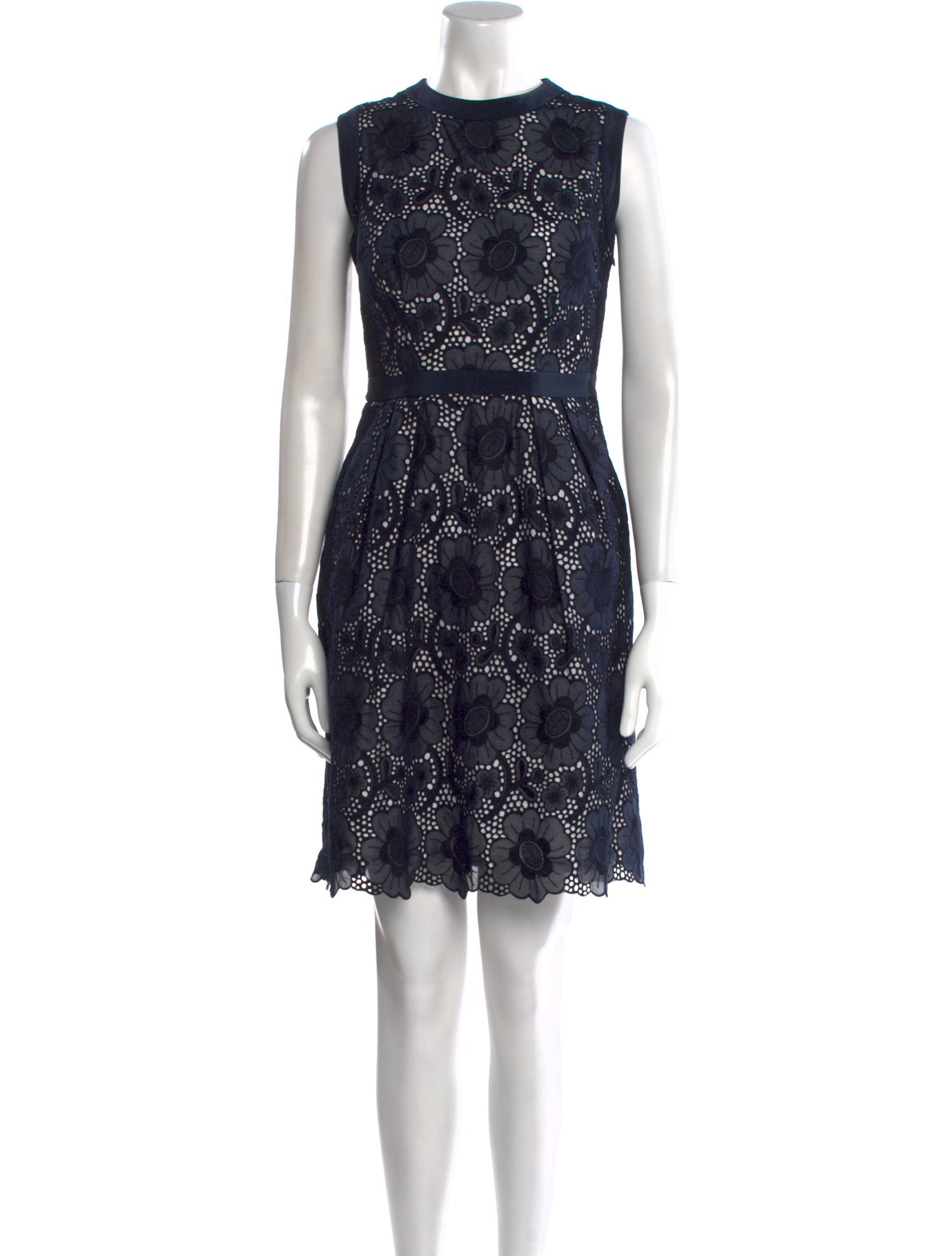 Milly Floral Print Mini Dress