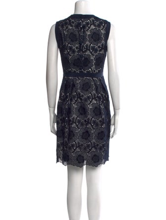 Milly Floral Print Mini Dress