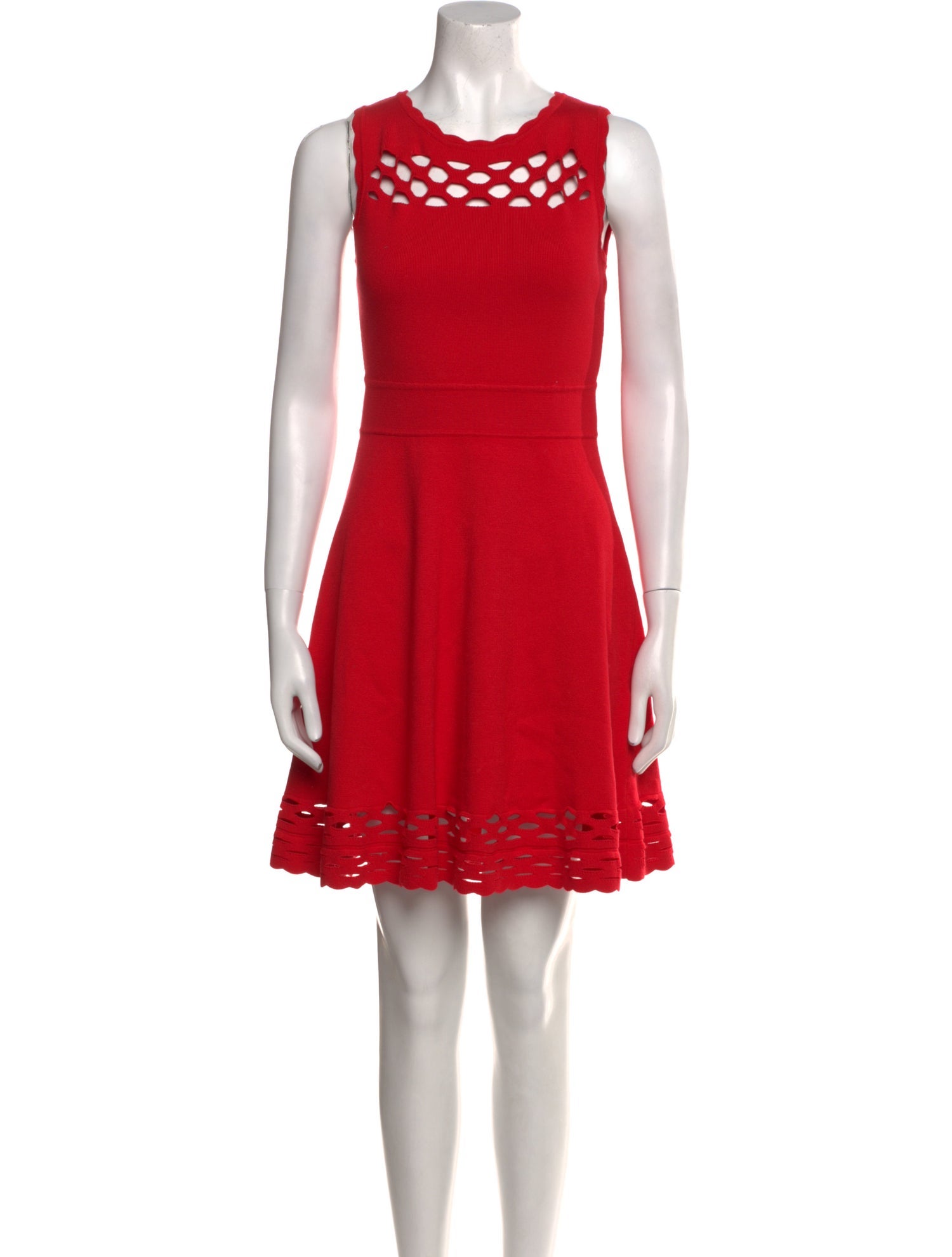 Milly Crew Neck Mini Dress