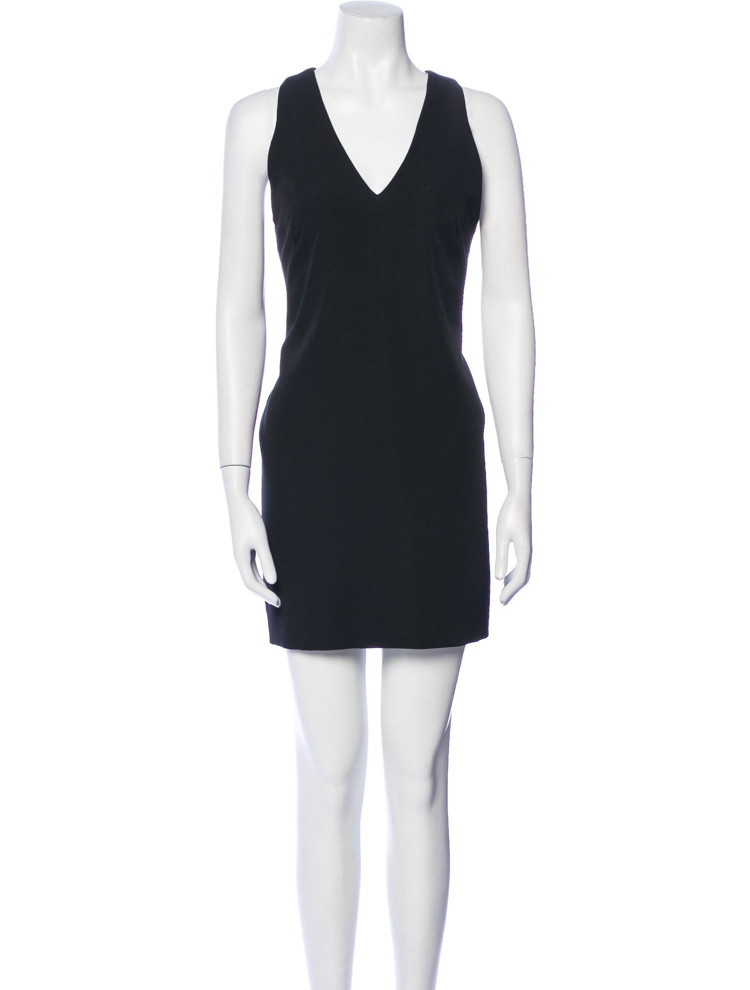 Milly V-Neck Mini Dress