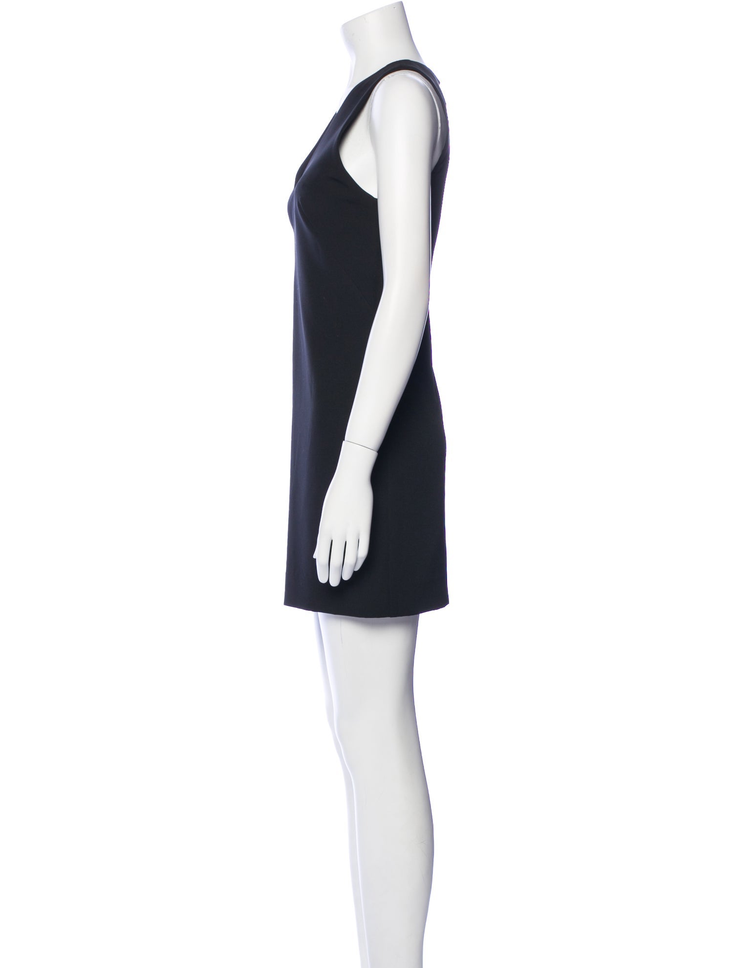 Milly V-Neck Mini Dress