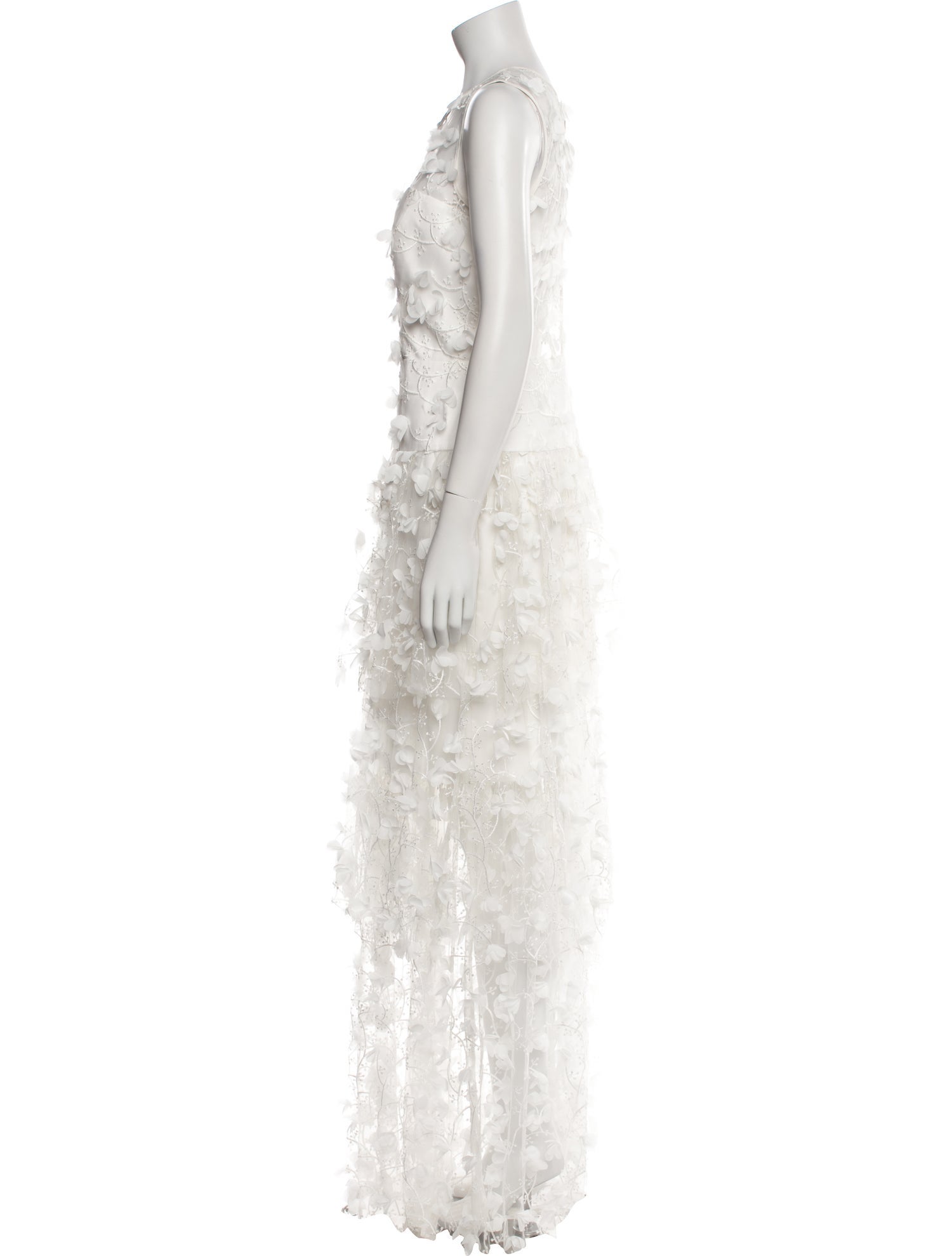 Milly Lace Pattern Long Dress w/ Tags