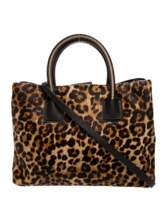 Milly Leather Top Handle Bag