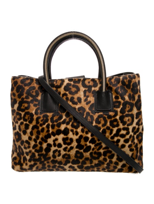 Milly Leather Top Handle Bag