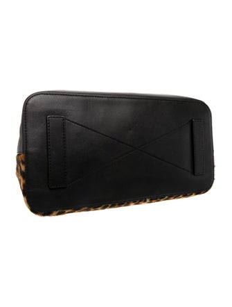 Milly Leather Top Handle Bag