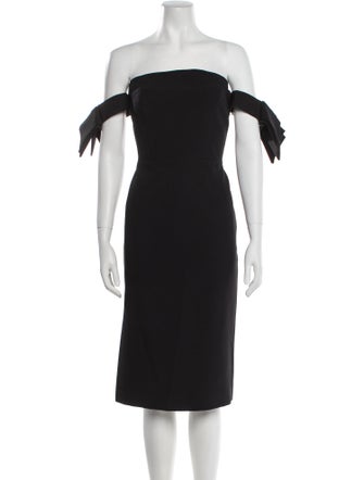 Milly Off-The-Shoulder Mini Dress