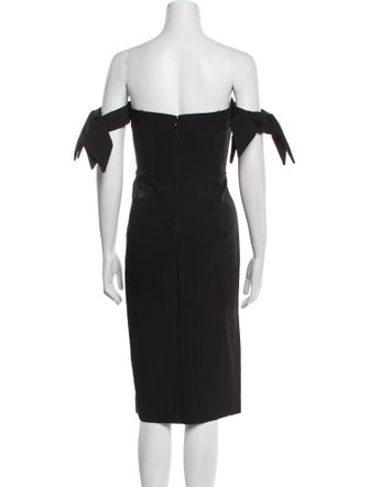 Milly Off-The-Shoulder Mini Dress