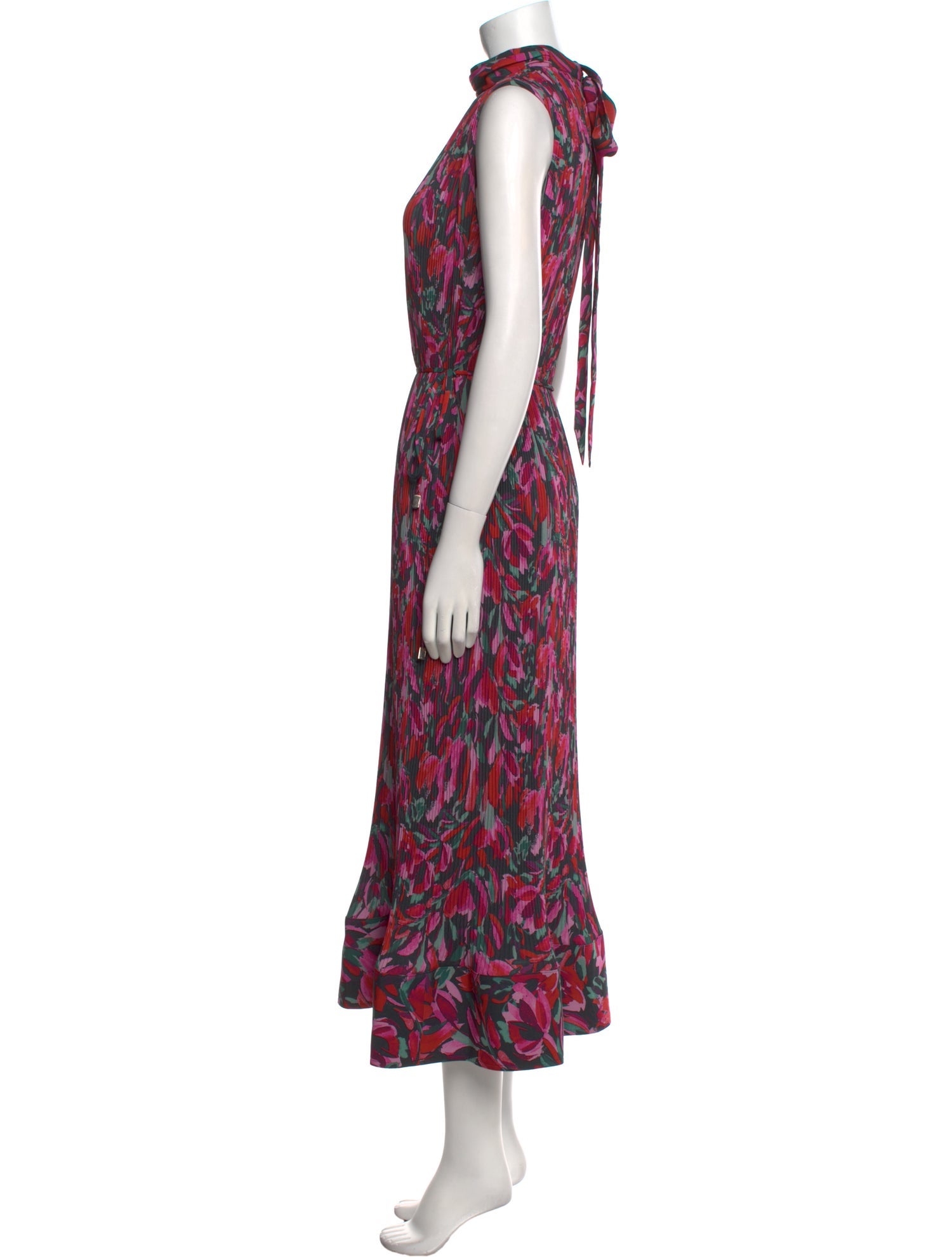 Milly Printed Long Dress w/ Tags