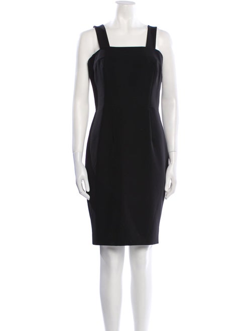 Milly Square Neckline Knee-Length Dress