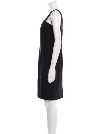 Milly Square Neckline Knee-Length Dress
