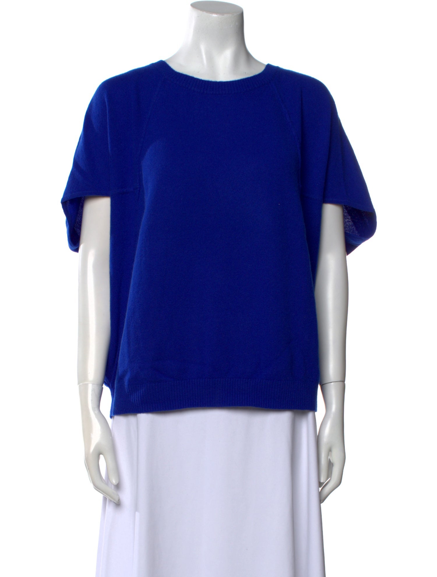 Milly Cashmere Scoop Neck Sweater