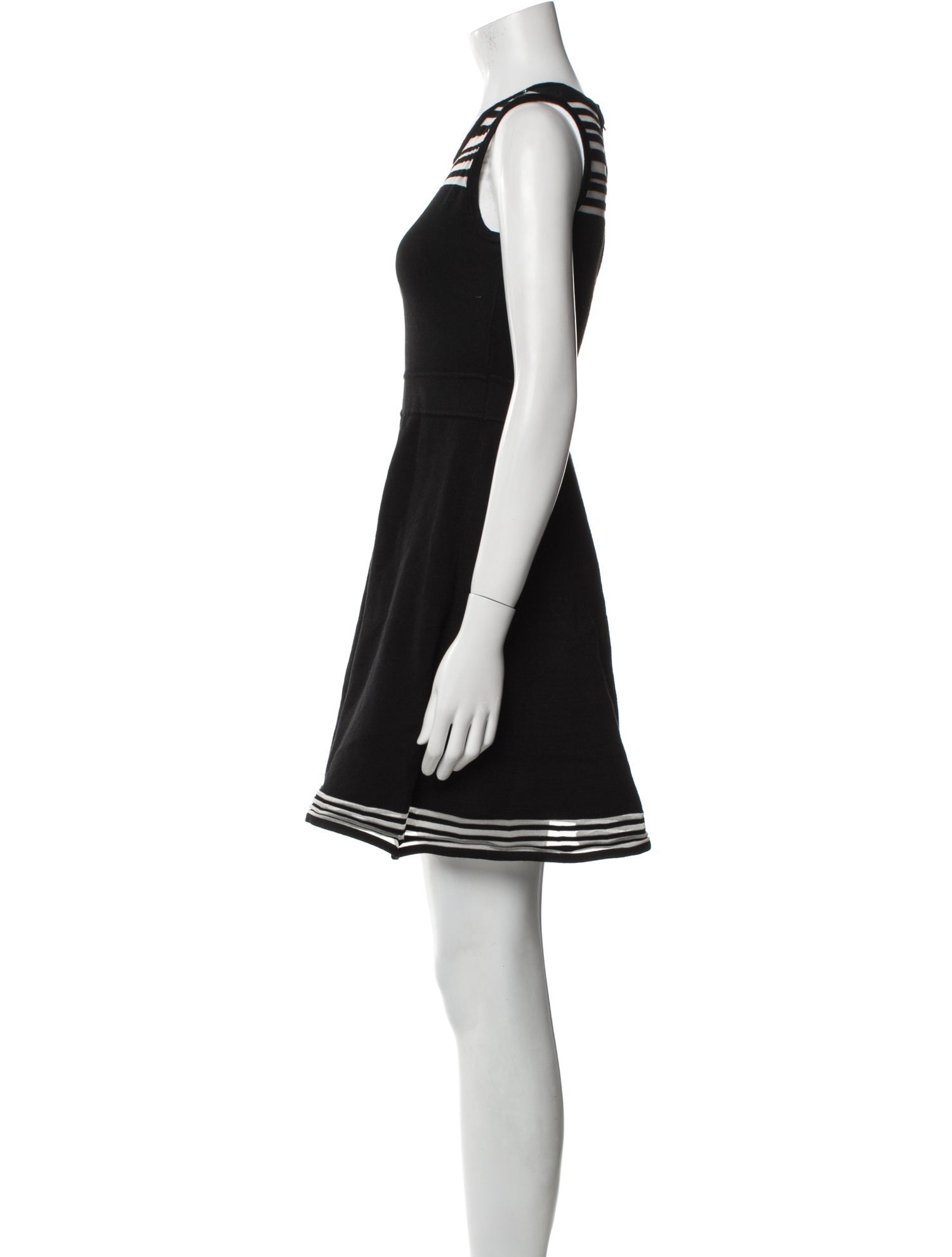 Milly Crew Neck Mini Dress