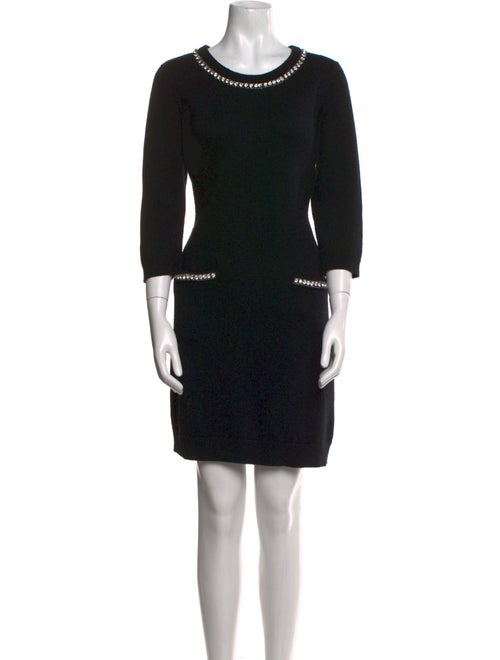 Milly Merino Wool Mini Dress